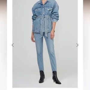 Citizens Of Humanity High Rise Jeans in Light Blue